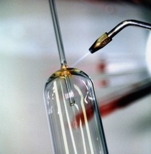 Ozotech's patented corona discharge tube.
