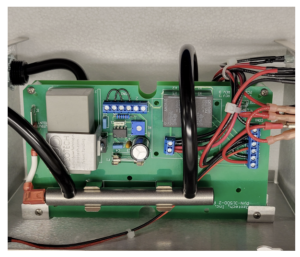 Replacement cell as installed in AIM PCS 400/Poseidon 400 models (with tubing & adapter used).